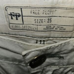Free People Bead Embellished Jeans Size 25
